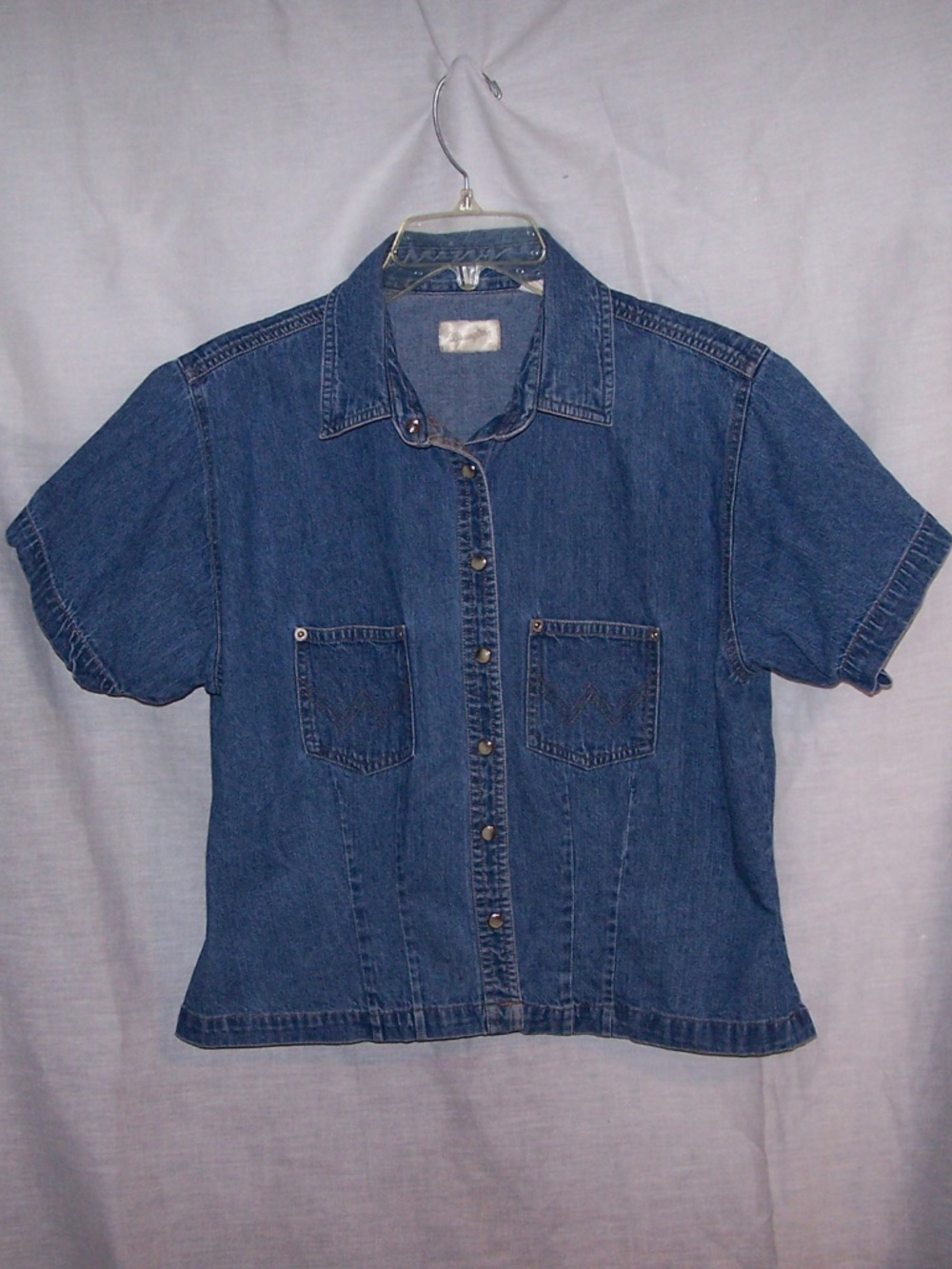 Wrangler Short-sleeve Denim shirt Kid XL